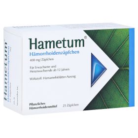 Hametum Hämorrhoidenzäpfchen – PZN 7619576 (PZN 7619576) из Германии