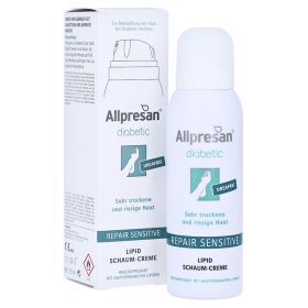 ALLPRESAN diabetic Repair sensitive Schaum-Creme – PZN 14362534 (PZN 14362534) из Германии