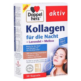 DOPPELHERZ Kollagen für die Nacht aktiv Kapseln – PZN 16771395 (PZN 16771395) из Германии