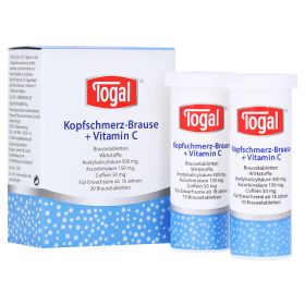 Togal Kopfschmerz-Brause+Vitamin C – PZN 3822501 (PZN 3822501) из Германии