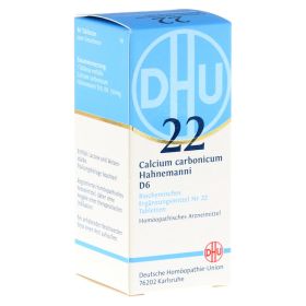 BIOCHEMIE DHU 22 Calcium carbonicum D 6 Tabletten – PZN 1196330 (PZN 1196330) из Германии