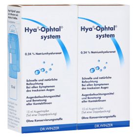 HYA-OPHTAL system Augentropfen – PZN 550427 (PZN 550427) из Германии
