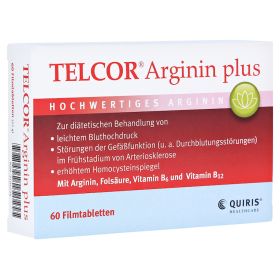 Telcor Arginin plus Filmtabletten – PZN 3104728 (PZN 3104728) из Германии