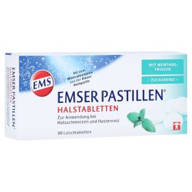 Emser Pastillen mit Mentholfrische zuckerfrei – PZN 11108025 (PZN 11108025) из Германии