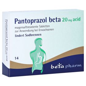 Pantoprazol beta 20mg acid – PZN 5731518 (PZN 5731518) из Германии