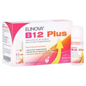 EUNOVA B12 Plus Trinkfläschchen + gratis EUNOVA B12 Probe – PZN 14299936 (PZN 14299936) из Германии