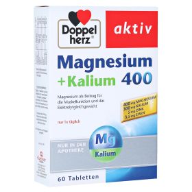 Doppelherz aktiv Magnesium + Kalium 400 – PZN 11692343 (PZN 11692343) из Германии