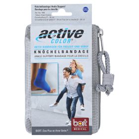 BORT ActiveColor Knöchelbandage XXL blau – PZN 238799 (PZN 238799) из Германии