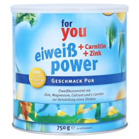FOR YOU eiweiß power Pur Pulver – PZN 10183680 (PZN 10183680) из Германии