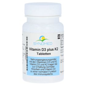 VITAMIN D3 PLUS K2 Tabletten – PZN 11554641 (PZN 11554641) из Германии