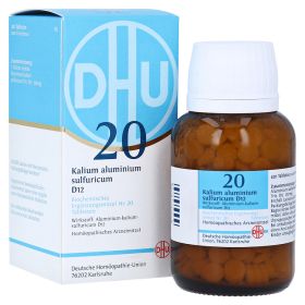 BIOCHEMIE DHU 20 Kalium alum.sulfur.D 12 Tabletten – PZN 6584491 (PZN 6584491) из Германии