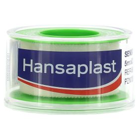 HANSAPLAST Fixierpfl.Sensitive 2,5 cmx5 m Schub – PZN 12347430 (PZN 12347430) из Германии