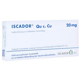 ISCADOR Qu c.Cu 20 mg Injektionslösung – PZN 1386208 (PZN 1386208) из Германии