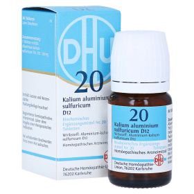 BIOCHEMIE DHU 20 Kalium alum.sulfur.D 12 Tabletten – PZN 1196241 (PZN 1196241) из Германии