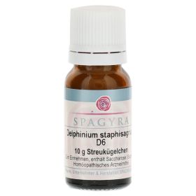 DELPHINIUM STAPHISAGRIA D 6 Globuli – PZN 11555304 (PZN 11555304) из Германии