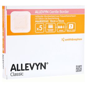 ALLEVYN Gentle Border 10x10 cm Schaumverb. – PZN 10032047 (PZN 10032047) из Германии