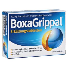 BoxaGrippal Erkältungstabletten 200mg/30mg – PZN 12460451 (PZN 12460451) из Германии