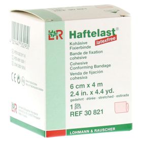 HAFTELAST Fixierb.kohäs.latexfrei 6 cmx4 m creme – PZN 8816391 (PZN 8816391) из Германии