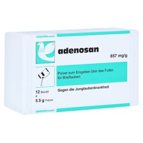 ADENOSAN Pulver f.Brieftauben – PZN 3423362 (PZN 3423362) из Германии