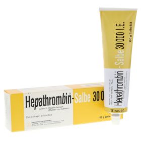 Hepathrombin-Salbe 30000 I.E. – PZN 10730277 (PZN 10730277) из Германии