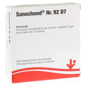SANOCHOND Nr.92 D 7 Ampullen – PZN 6487546 (PZN 6487546) из Германии