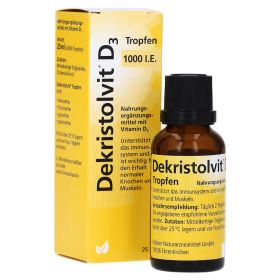 DEKRISTOLVIT D3 1.000 I.E. Tropfen – PZN 13867114 (PZN 13867114) из Германии
