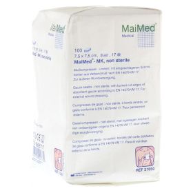 MULLKOMPRESSEN 7,5x7,5 cm unsteril 8fach – PZN 8888717 (PZN 8888717) из Германии