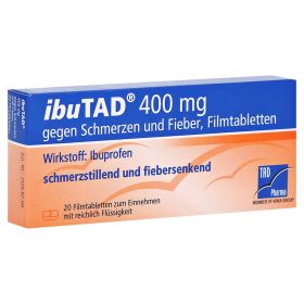 IbuTAD 400mg gegen Schmerzen und Fieber – PZN 6407547 (PZN 6407547) из Германии