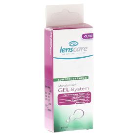 LENSCARE GEL-System Monatslinse -2,50 dpt – PZN 9442863 (PZN 9442863) из Германии