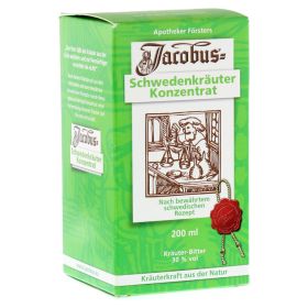 JACOBUS Schwedenkräuter Konzentrat – PZN 11030205 (PZN 11030205) из Германии