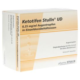 Ketotifen Stulln UD 0,25mg/ml Augentropfen – PZN 7004596 (PZN 7004596) из Германии