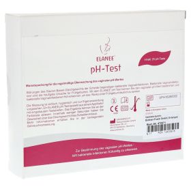 ELANEE pH-Test vaginal – PZN 12433678 (PZN 12433678) из Германии
