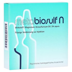 METABIOSULF N Injektionslösung – PZN 1557621 (PZN 1557621) из Германии