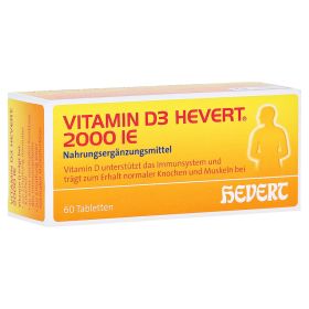 Vitamin D3 Hevert 2.000 I.E. Tabletten – PZN 11116697 (PZN 11116697) из Германии
