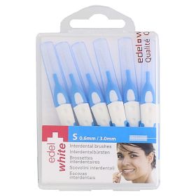 EDELWHITE pro Interdent.Bür.S 0,6-3mm blau – PZN 6149022 (PZN 6149022) из Германии