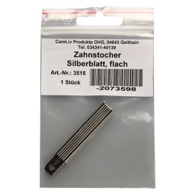ZAHNSTOCHER Silberblatt flach – PZN 2073598 (PZN 2073598) из Германии