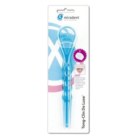 MIRADENT Zungenreiniger Tong-Clin de Luxe blau – PZN 2172550 (PZN 2172550) из Германии