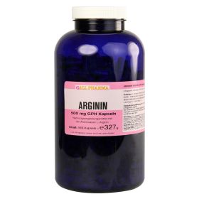 ARGININ 500 mg GPH Kapseln – PZN 1395609 (PZN 1395609) из Германии