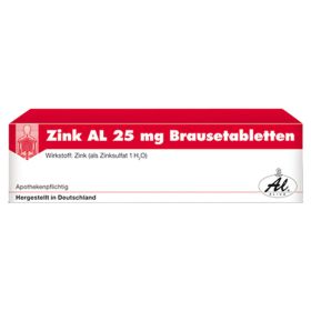 Zink AL 25mg – PZN 1488972 (PZN 1488972) из Германии