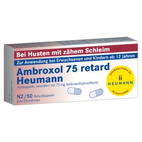 Ambroxol 75 retard Heumann – PZN 3882153 (PZN 3882153) из Германии