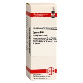 OPIUM D 6 Dilution – PZN 2619212 (PZN 2619212) из Германии