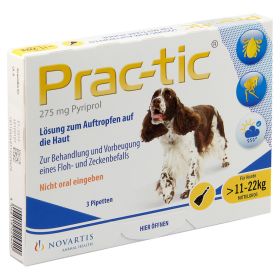 PRAC tic f.mittlere Hunde 11-22 kg Einzeldosispip. – PZN 3935659 (PZN 3935659) из Германии