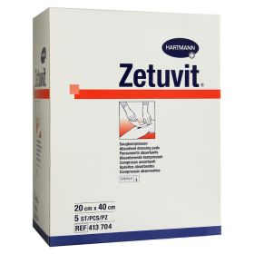 ZETUVIT Saugkompressen steril 20x40 cm – PZN 3242689 (PZN 3242689) из Германии