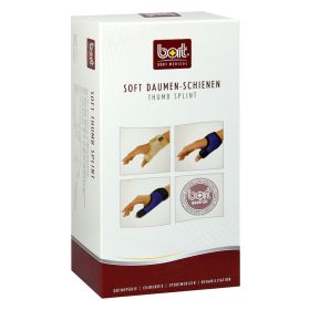BORT Soft Daumenschiene lang M blau – PZN 1607431 (PZN 1607431) из Германии