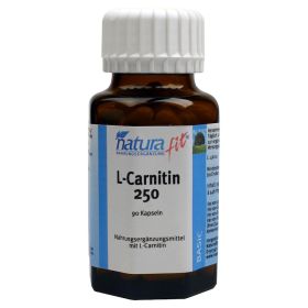 NATURAFIT L-Carnitin 250 Kapseln – PZN 1180932 (PZN 1180932) из Германии