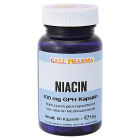 NIACIN 100 mg GPH Kapseln – PZN 4699959 (PZN 4699959) из Германии