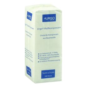 URGO MULLKOMPRESSEN 5x5 cm unsteril – PZN 6187904 (PZN 6187904) из Германии