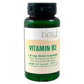 VITAMIN B2 1,6 mg Bios Kapseln – PZN 6054764 (PZN 6054764) из Германии