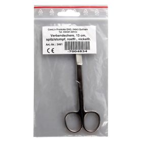 VERBANDSCHERE spitz/stumpf 13 cm rostfrei – PZN 7004834 (PZN 7004834) из Германии