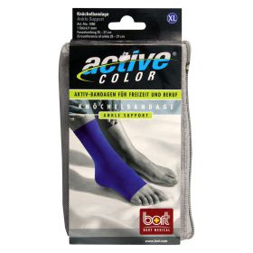 BORT ActiveColor Knöchelbandage XL blau – PZN 6914741 (PZN 6914741) из Германии